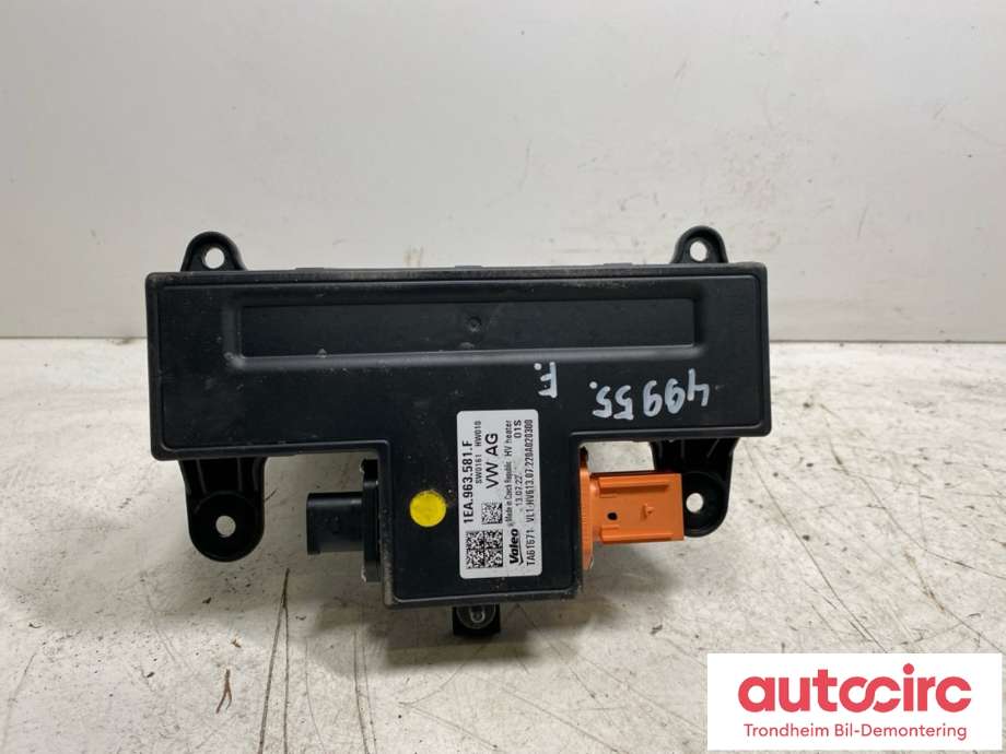 Varmeapparat PTC-heater til VW ID.4 2020-->> (VALEO|1EA963581F|1EA963581C|)