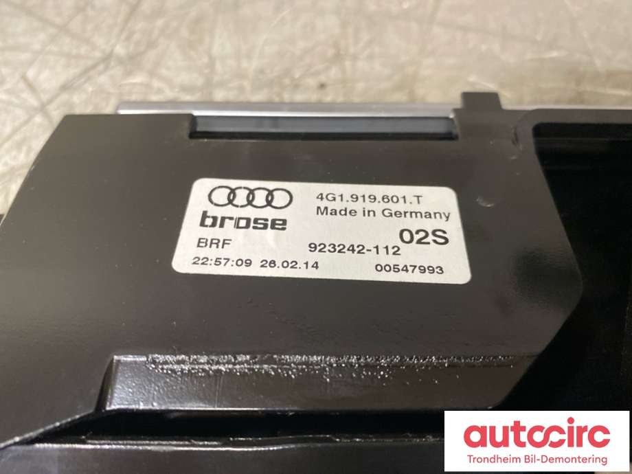 Multimedia display (MCU - Media Controller Unit) til Audi A6, Allroad 2012-2014 (Type III, Fase 1) (C7) (C7) (4G1919601T|4G0919607J|)