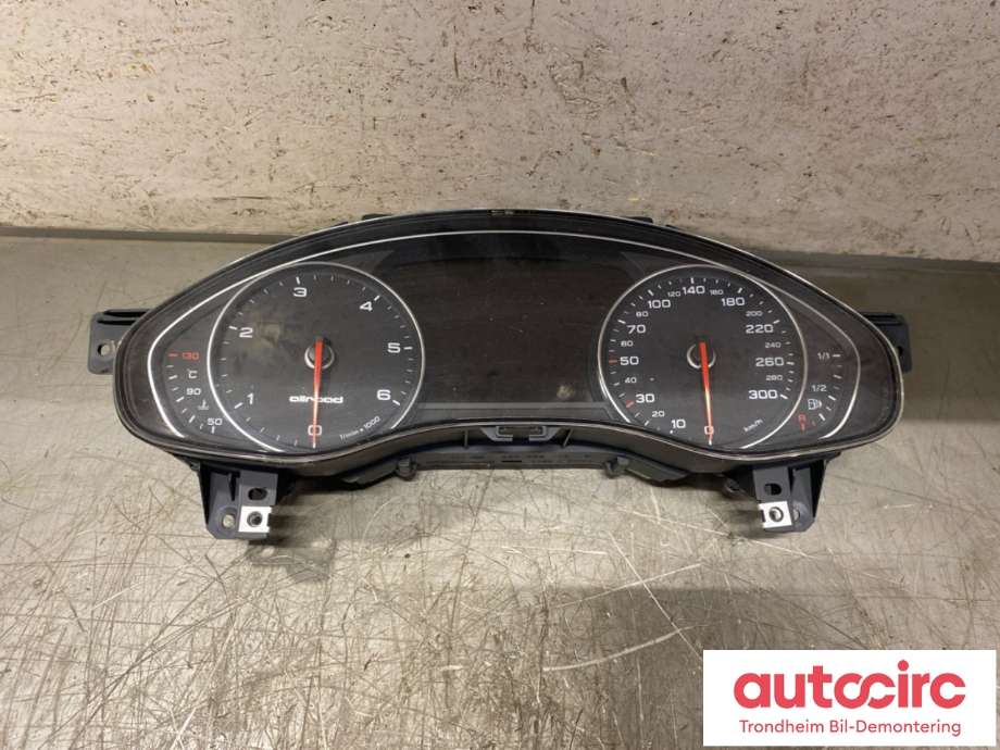 Instrumentpanel til Audi A6, Allroad 2012-2014 (Type III, Fase 1) (C7) (C7) (4G9920950L|)
