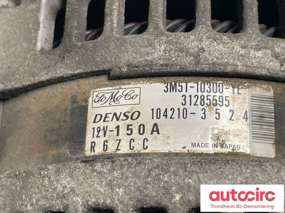 Dynamo diesel til Volvo V50 2007-2012 (Fase 2) (31285595|36050997|)