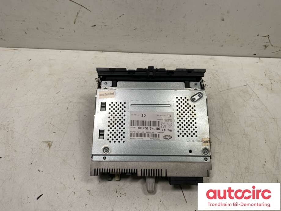 Bilstereo navigasjon til Citroën Berlingo 2015-2019 (Type II, Fase 2)  (MAGNETI MARELLI|98 142 034 80|16 135 849 80|16 156 518 80)