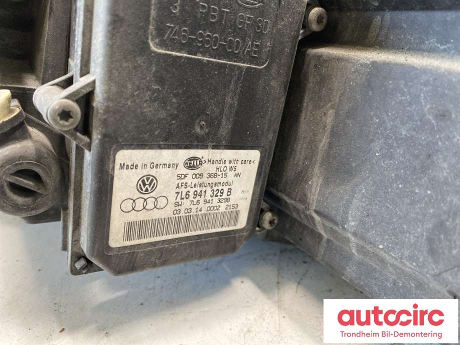 Frontlykt høyre xenon til Škoda Octavia 2009-2013 (Type II, Fase 2)  (1Z1 941 018 T|1Z1941018T|)