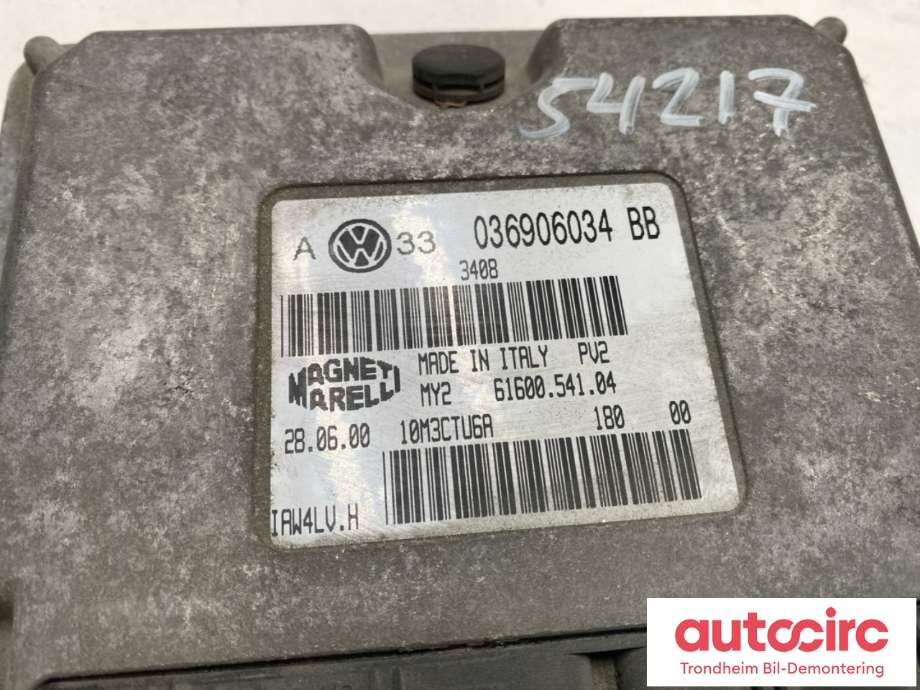 Styreenhet motor til VW Golf IV 1998-2003  (036906034BB|)
