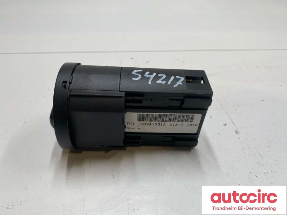Bryter lys til VW Golf IV 1998-2003  (1C0941531A|)