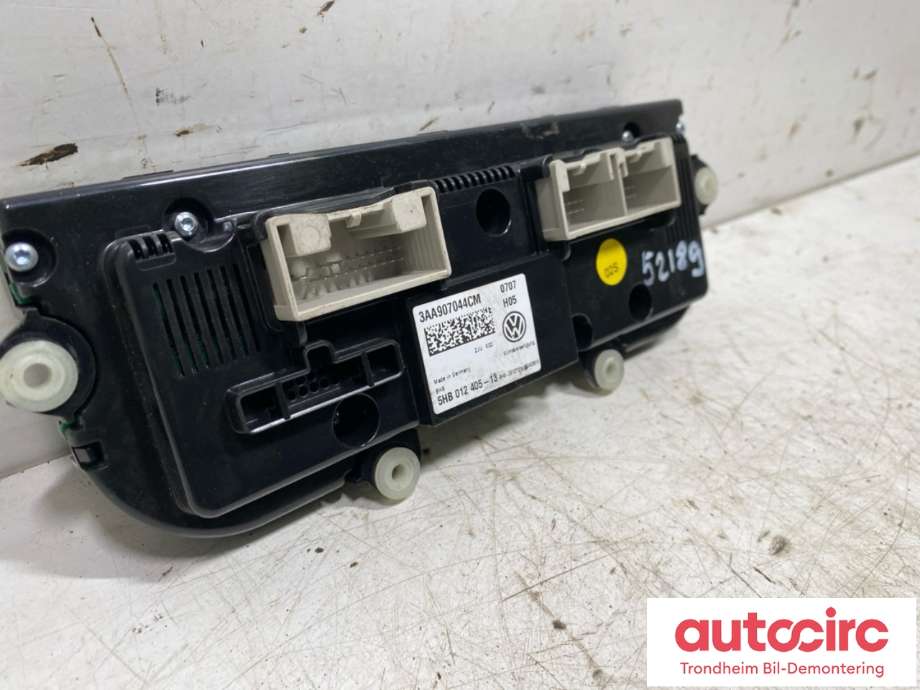 Varmeapparat betjening til VW Touran 2010-2015 (Type I, Fase 3)  (3AA 907 044 CM|)