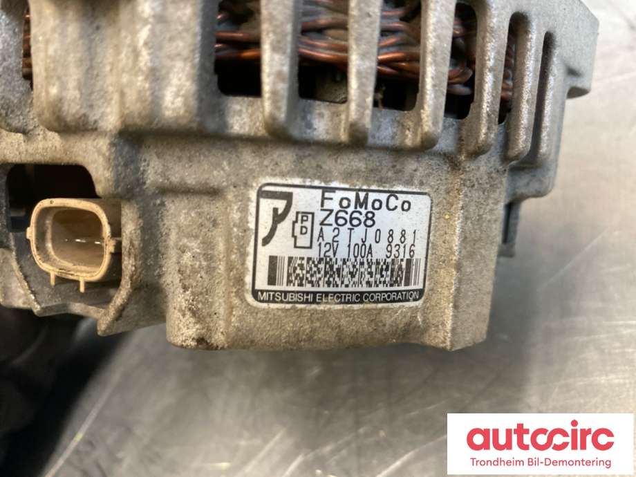 Dynamo til Mazda 3 2009-2013 (Type II)  (Z66818300|)