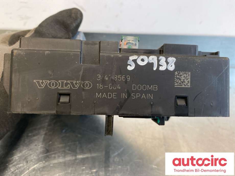 Sikringsboks motorrom til Volvo V90 / V90 CC / S90 2016-->>  (31409044|31473569|31687602)