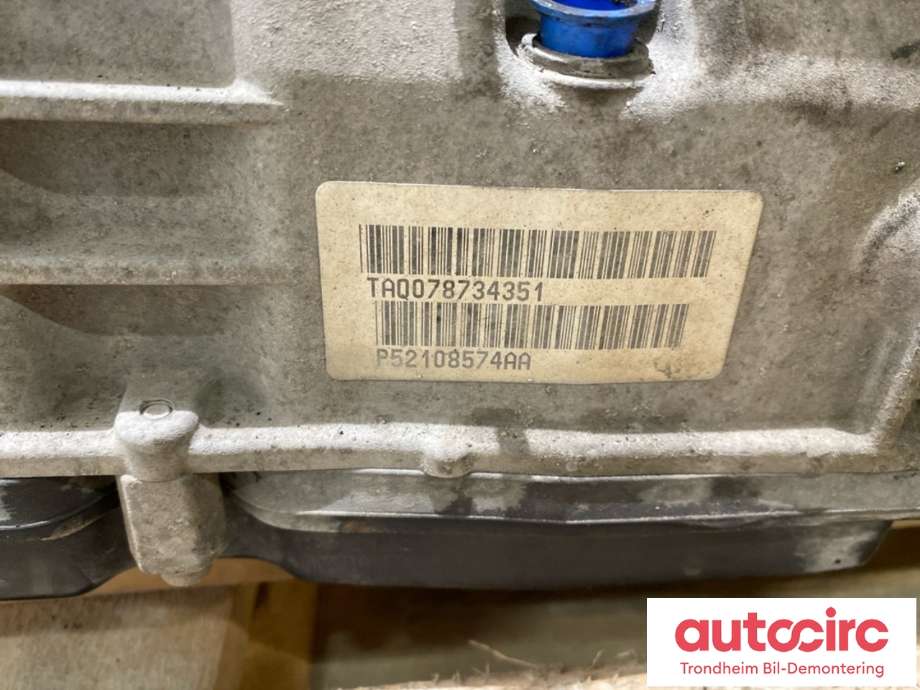 Girkasse 4WD hovedkasse til Jeep Commander 2006-2009  (5G-TRONIC|52108574AA||W5J400/722.6/NAG1)