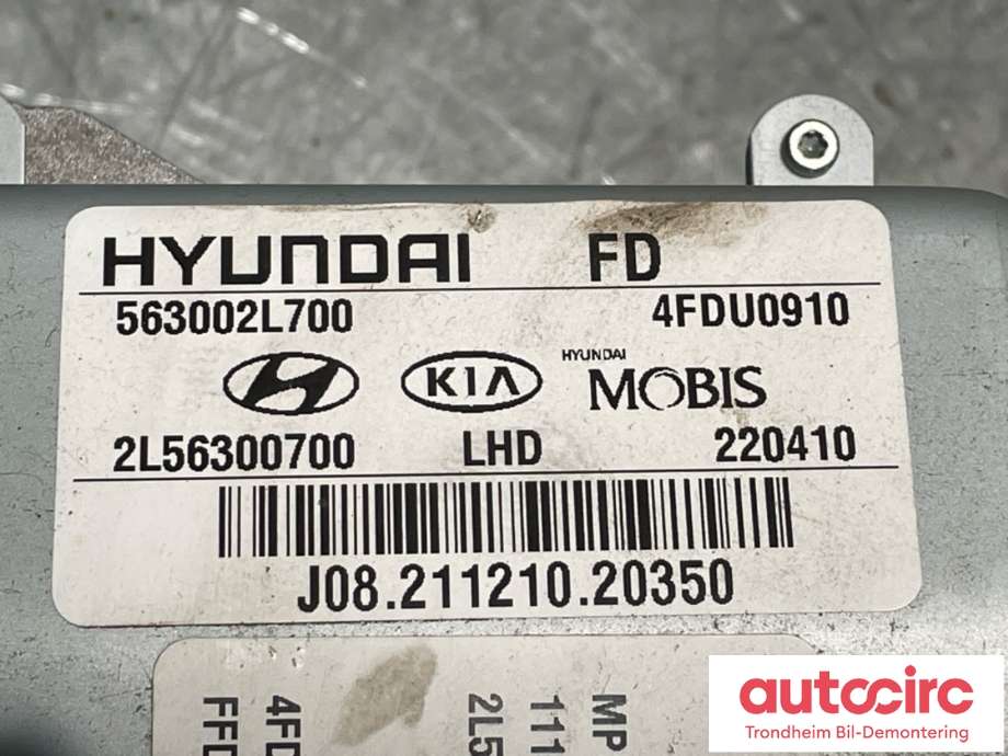 Rattaksel elektrisk servo til Hyundai i30 2007-2012 (Type I) (563102L700|)