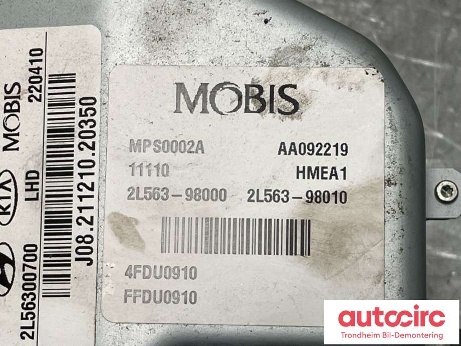 Rattaksel elektrisk servo til Hyundai i30 2007-2012 (Type I) (563102L700|)