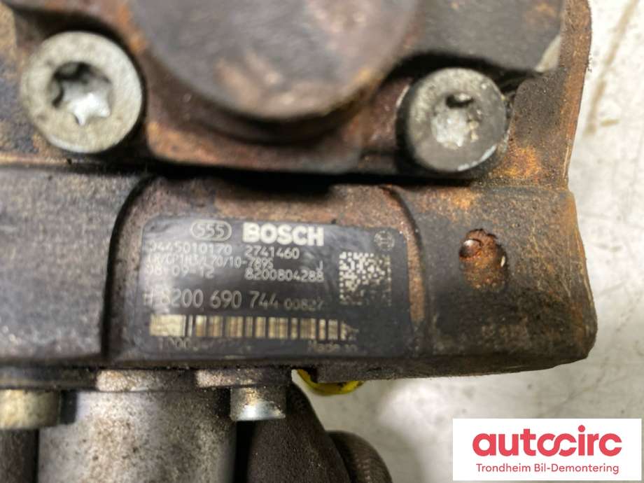 Dieselpumpe til Nissan Qashqai 2007-2010 (Type I, Fase 1) (BOSCH|1670000Q1D|16700-00Q1E|0445010170| 8200804288| 8200690744)