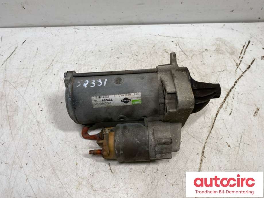 Starter diesel til Nissan Qashqai 2007-2010 (Type I, Fase 1) (23300JG70A|23300JG70B|)