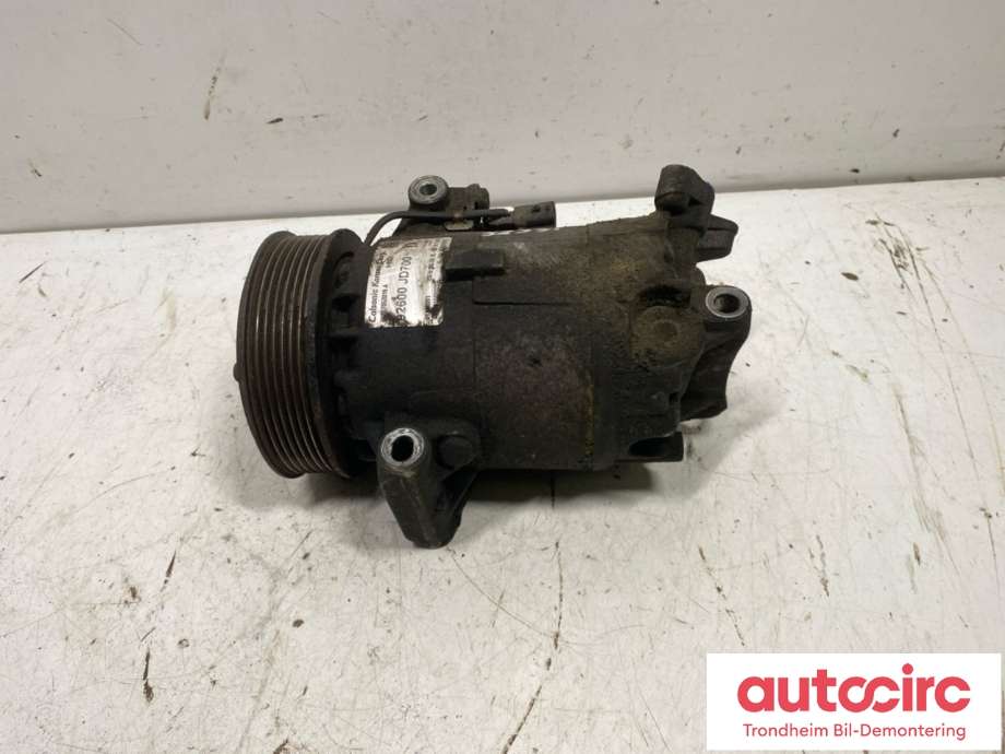 Aircondition kompressor til Nissan Qashqai 2007-2010 (Type I, Fase 1)  (CALSONIC KANSEI|92600JD700|)