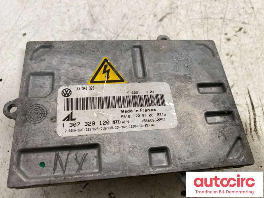 Styreenhet xenon/ballast til VW Touran 2007-2010 (Type I, Fase 2) (1K0 941 329|1307329120|)