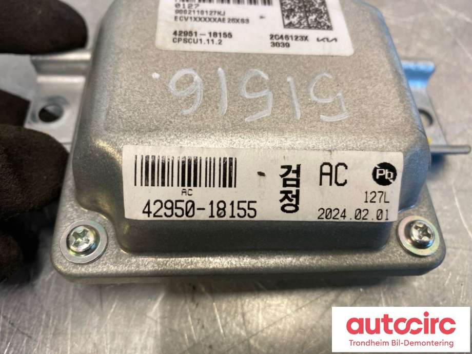 Styreenhet airbag hovedsensor til Kia EV6 2021-->>  (KEFICO|42951-18155|42950-18155|)