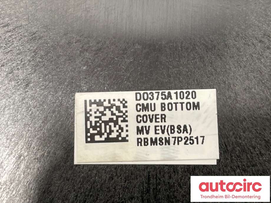 Styreenhet diverse til Kia EV9 2023-->> (375A1DO000|)