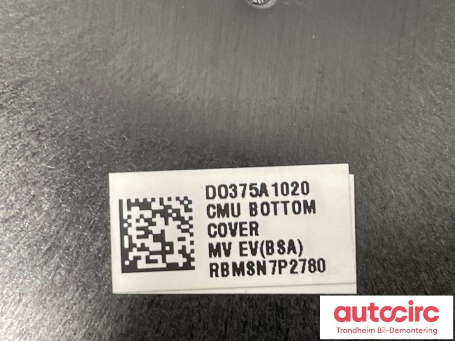 Styreenhet diverse til Kia EV9 2023-->>  (375A1DO000|)
