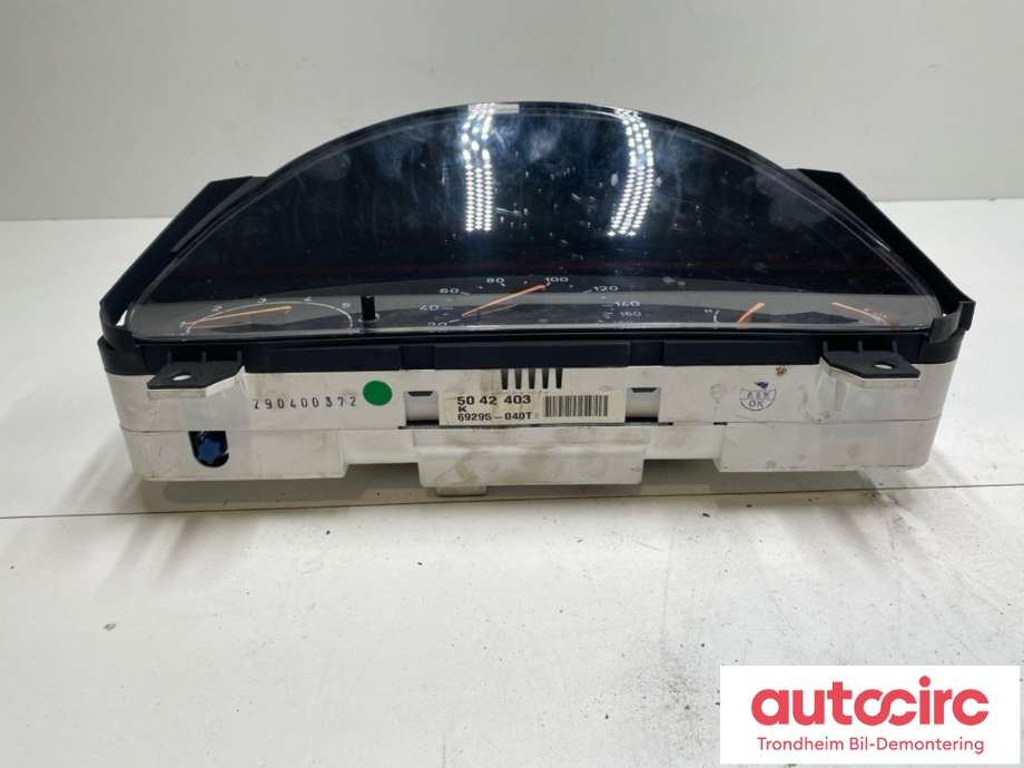 Speedometer til Saab 9-5 2001-2005 (Type I, Fase 2)  (5042403|)