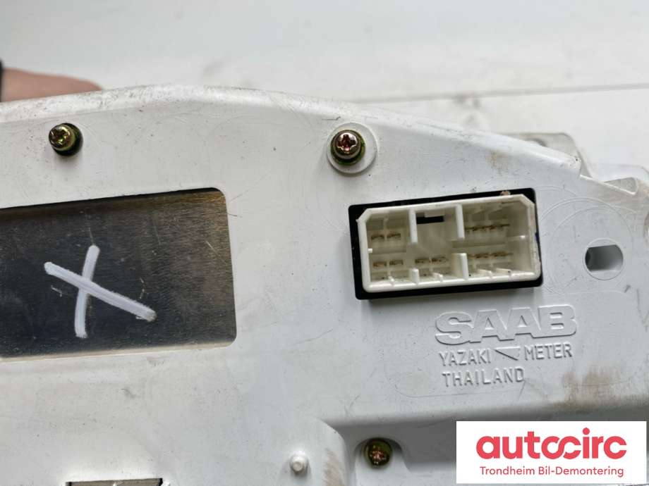 Speedometer til Saab 9-5 2001-2005 (Type I, Fase 2)  (5042403|)