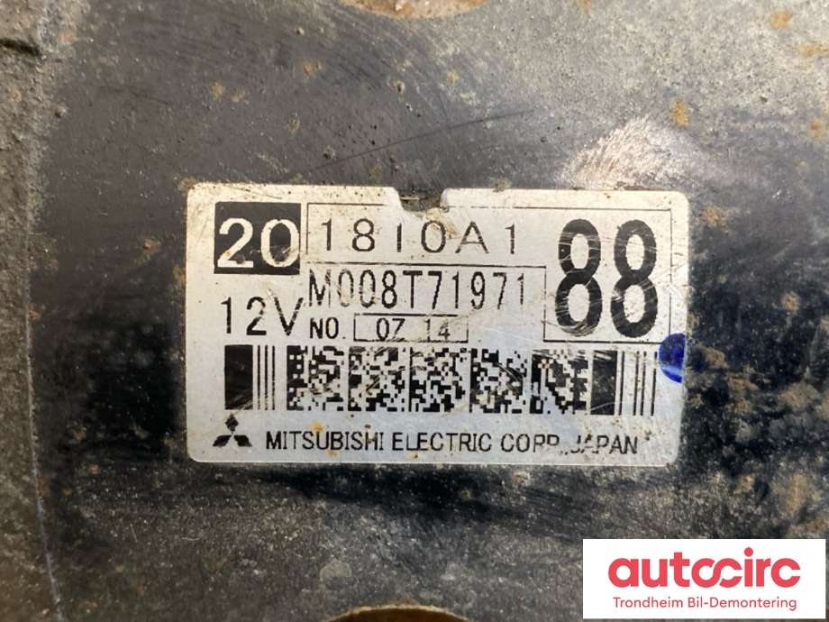 Starter diesel til Mitsubishi ASX 2010-2019  (1810A188|M008T71971|)