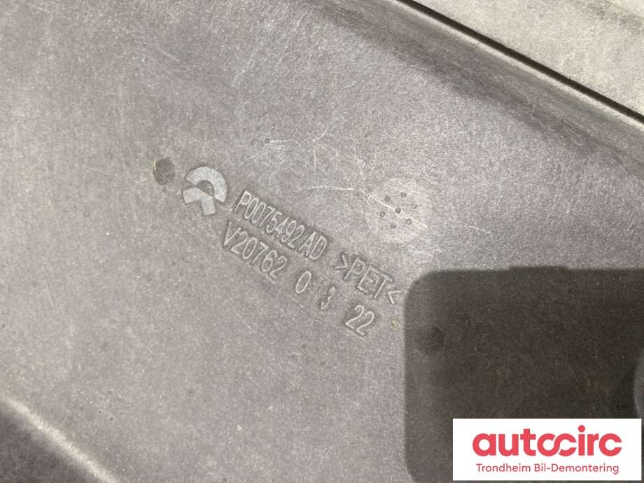 Motorplate under motor til NIO ES8 2021-->>  (P0075492AD|P0075497AF|)