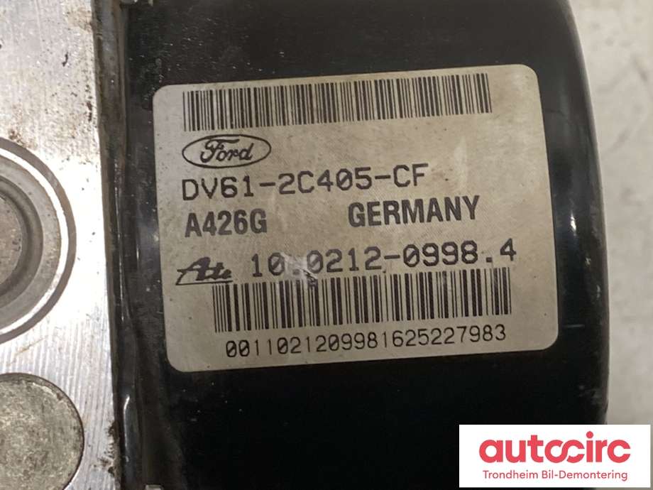 ABS sentral til Ford Transit Connect 2013-2018 Type II, Fase 1  (DV61-2C405-CF|DV61-2C405-DC|1853588)