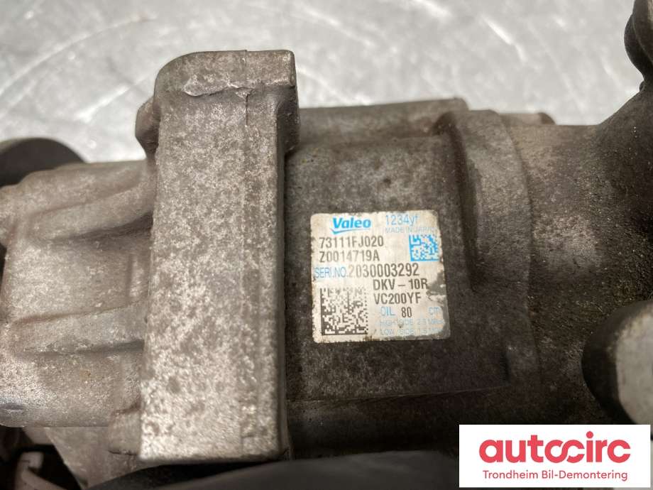 Aircondition kompressor til Subaru XV 2012-2017 (Type I)  (VALEO|73111FJ020|)