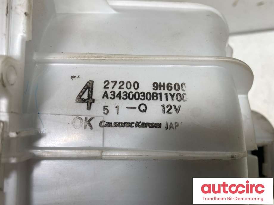 Varmeapparat motor til Nissan X-Trail 2002-2007 (T30) (T30) (272302M100|)