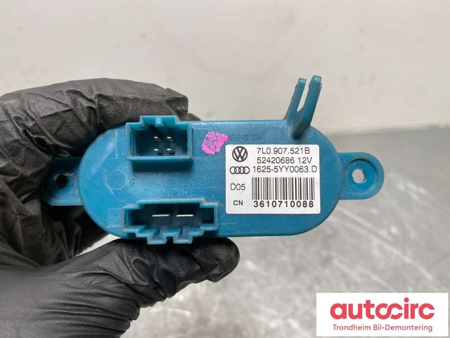 Varmeapparat motstand til VW Transporter / Caravelle 2003-2009 (Fase 1) (T5) (T5) (7L0907521B|)