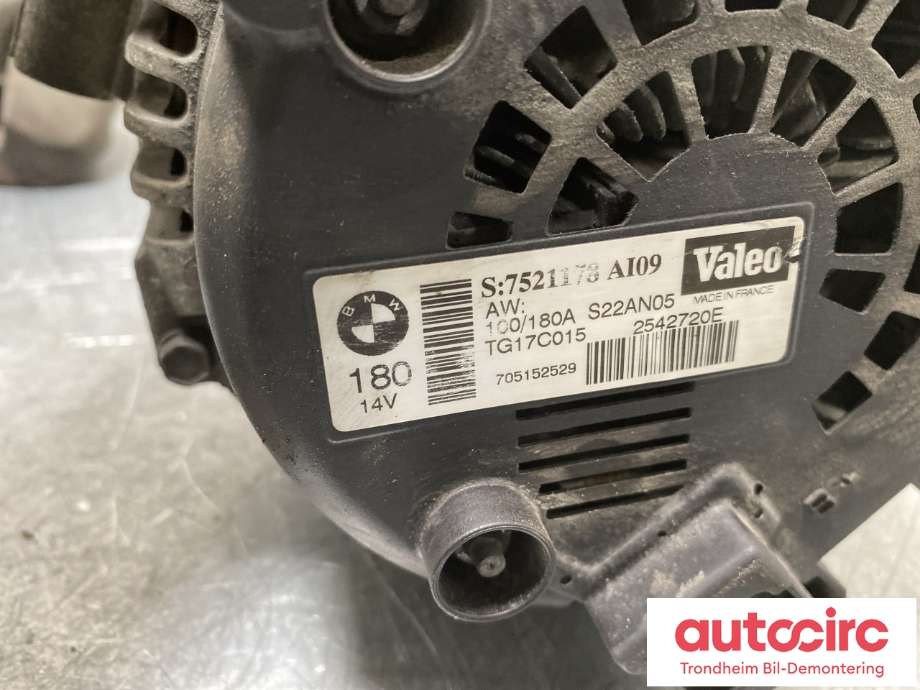 Dynamo til BMW 5-Serie 2003-2010 (E60/E61) (E60/E61) (VALEO|7521178|12317521178|)