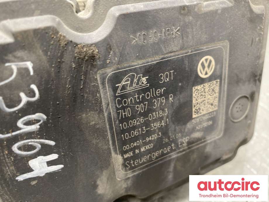ABS sentral til VW Transporter / Caravelle 2003-2009 (Fase 1) (T5) (T5) (7H0907379R|7H0614517B|)