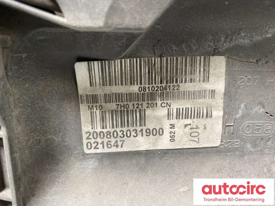 Kjølevifte elektrisk til VW Transporter / Caravelle 2003-2009 (Fase 1) (T5) (T5) (7H0121201CN|)