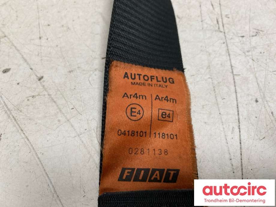 Sikkerhetsbelte bak høyre til Saab 99 1978-1980 (AUTOFLUG|0281138|)