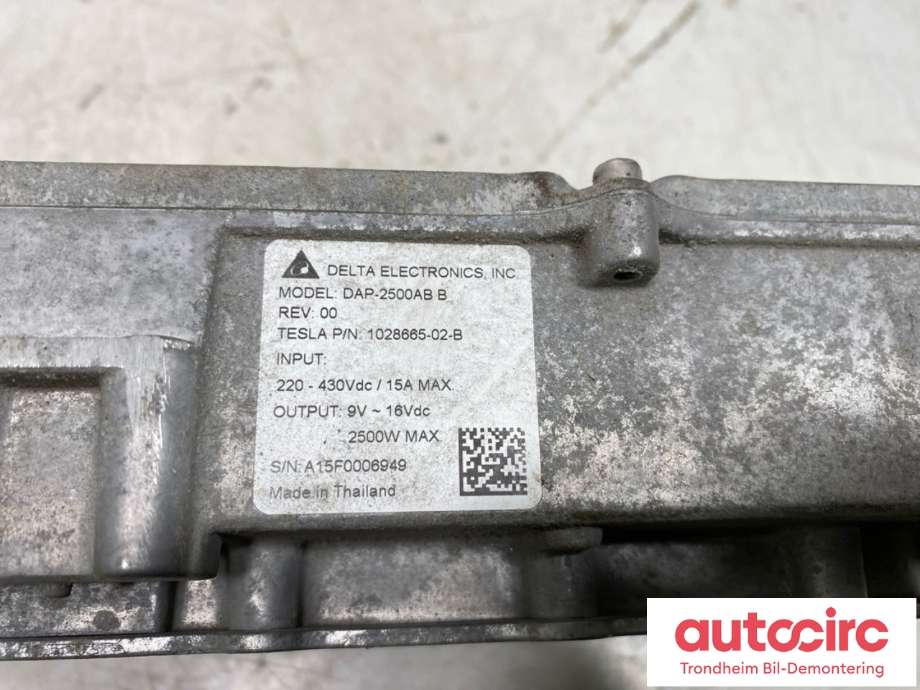 DCDC converter elbil til Mercedes B-Klasse, electric drive 2014-2018 (W242) (W242) (A 242 342 47 00|A 242 342 47 00 80|)