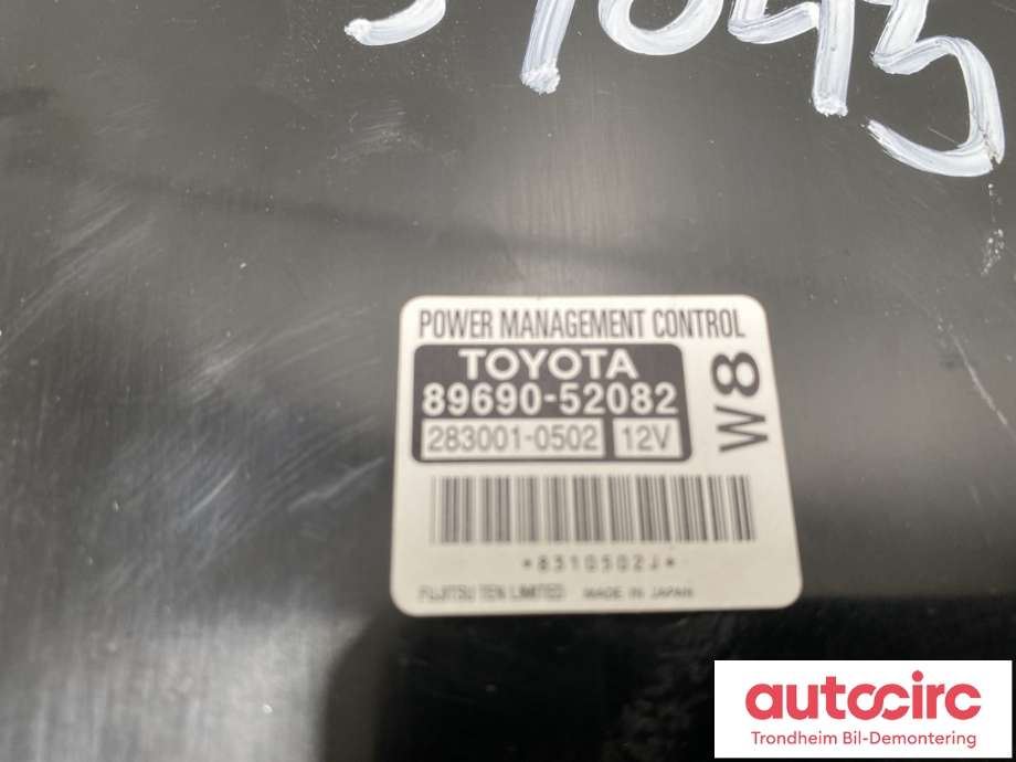 Styreenhet diverse til Toyota Verso-S 2011-2015 (COMBI) (COMBI) (8969052082|283001-0502|)