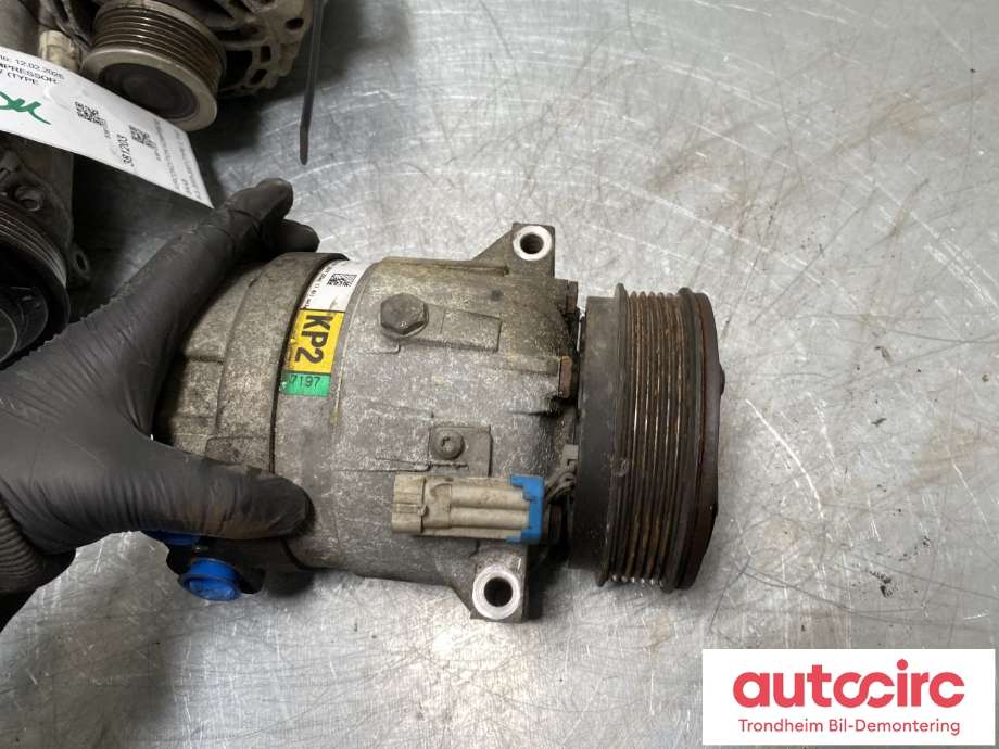 Aircondition kompressor til Opel Vectra C 2005-2008 (Type II)  (DELPHI|13197197|13265616|)