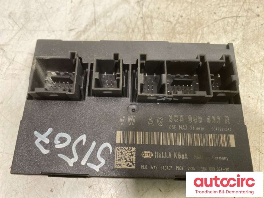 Styreenhet comfort (BCM) til VW Passat 2005-2010 (B6) (B6) (3C0 959 433 R|)
