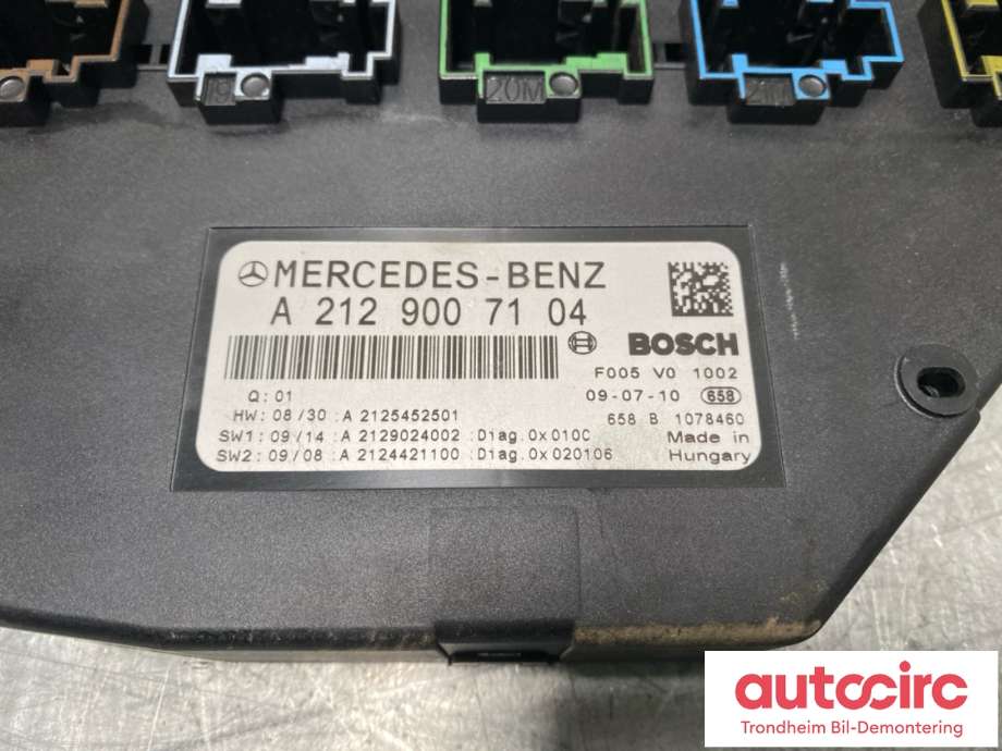 Styreenhet (SAM - Signal Acquisition Module) til Mercedes E-Klasse 2009-2013 (Fase 1) (W212) (W212) (BOSCH|A 231 900 15 07|A 231 900 77 07|A 212 900 71 04)