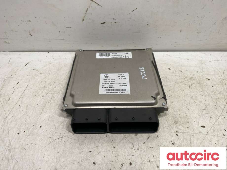 Styreenhet motor til Mercedes Vito/Viano 2010-2014 (Fase 2) (W639) (W639) (DELPHI|A6511501879|A 651 150 18 79|A 651 900 93 02)