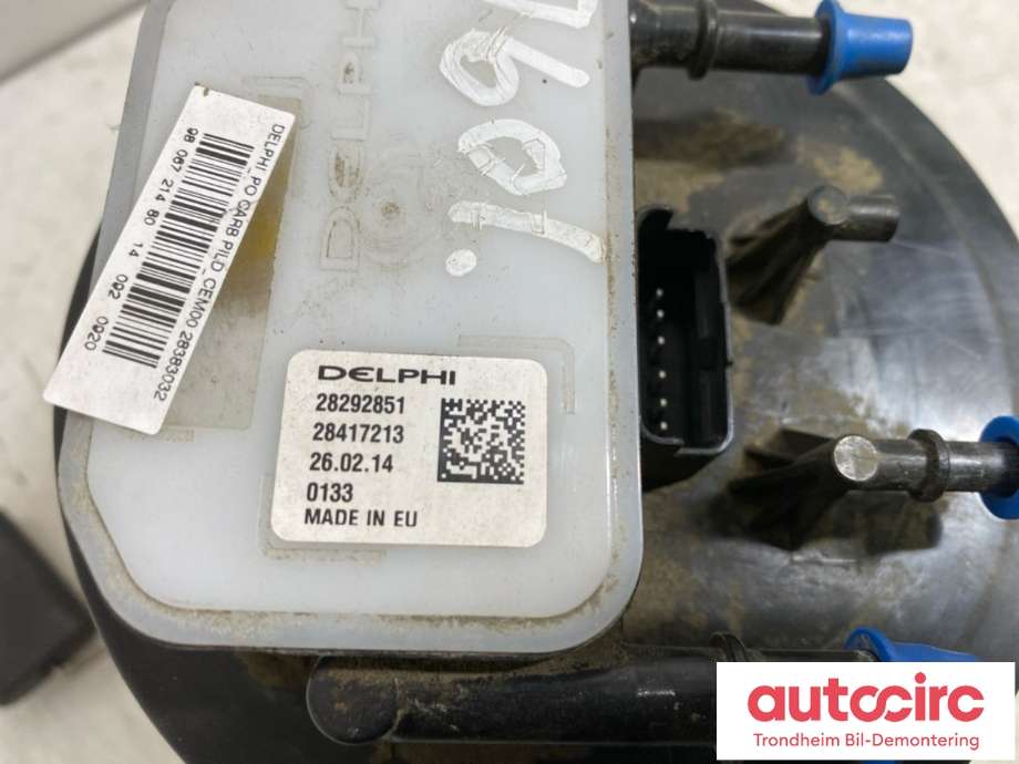 Dieselpumpe til Peugeot 308 2013-2021 (Type II) (98 067 214 80|)