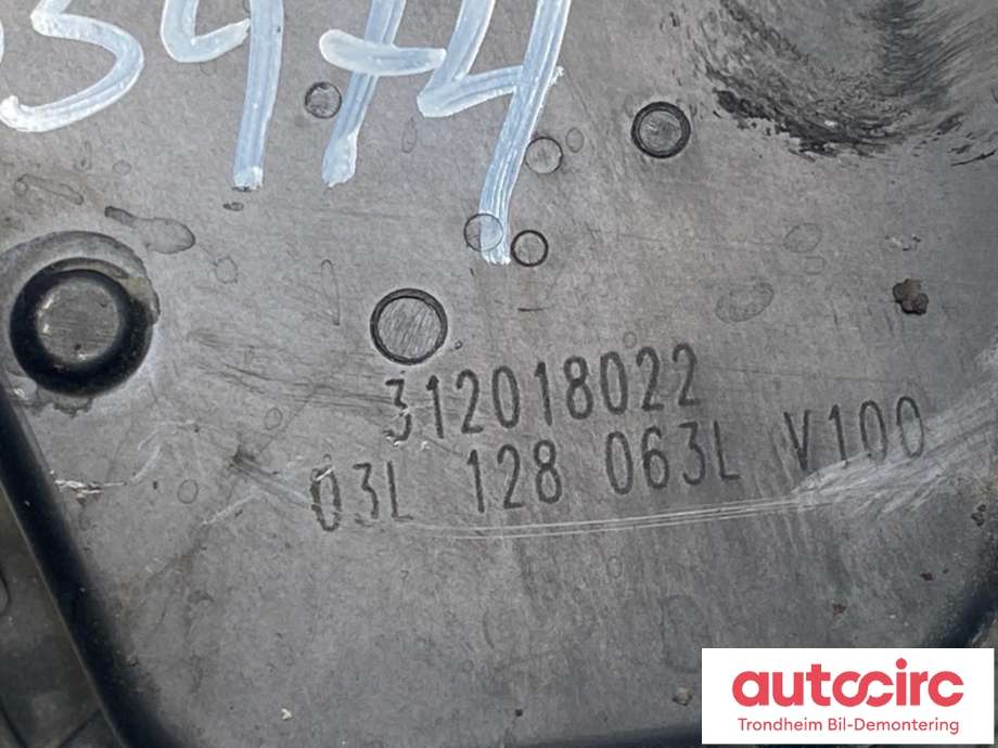 Spjeldhus til VW Golf VI 2008-2012  (VALEO|03L128063L|03L128063J|03L128063AD)