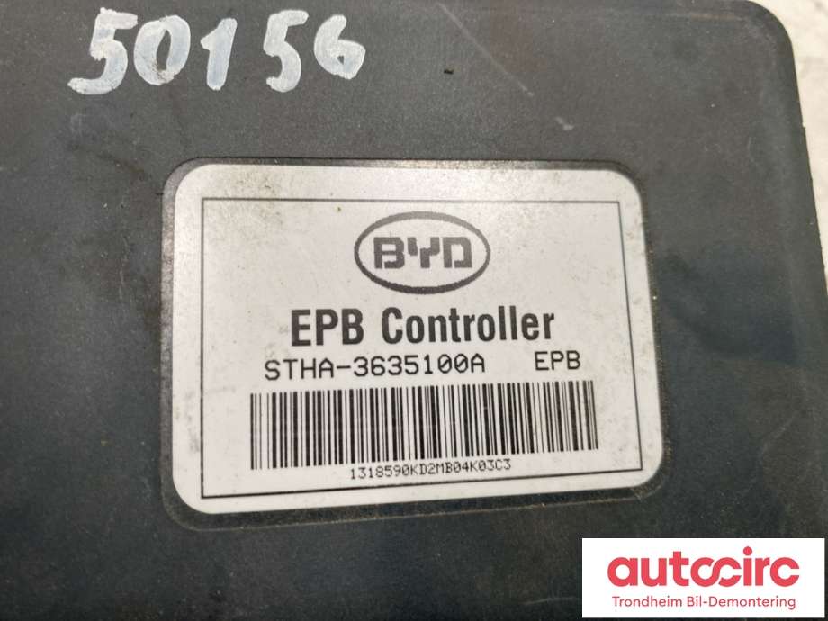 Styreenhet elektrisk parkbrems (EPB - Electric Parking Brake) til BYD Tang 2020-->> (STHA-3635100A|)