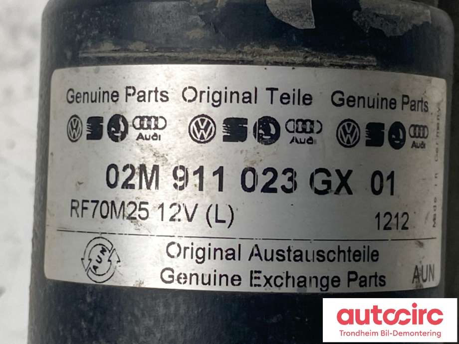 Starter til Škoda Fabia 2007-2010 (Type II, Fase 1)  (02M911023G|02M911023GX|)