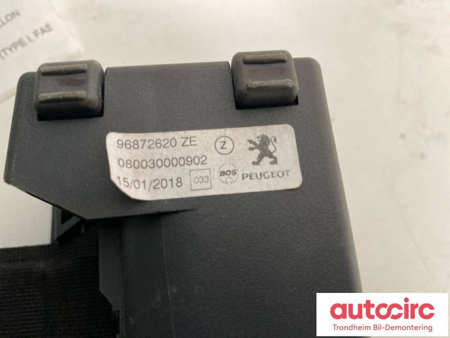 Bagasjerom rollon til Peugeot 508 2014-2018 (Type I, Fase 2)  (8795 CL|)