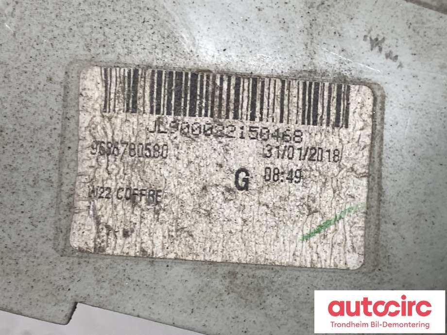 Baklykt venstre indre til Peugeot 508 2014-2018 (Type I, Fase 2)  (6350LZ|9686780580|)