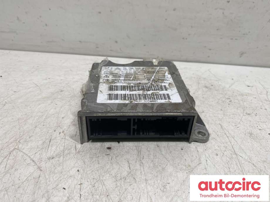 Styreenhet airbag hovedsensor til Peugeot 508 2014-2018 (Type I, Fase 2) (CONTINENTAL|96 786 563 80|)