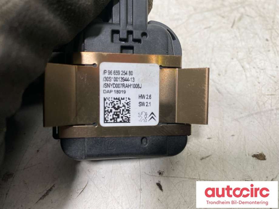 Sensor regnsensor til Peugeot 508 2014-2018 (Type I, Fase 2) (9665925480|30S10013944-11|1606932780)