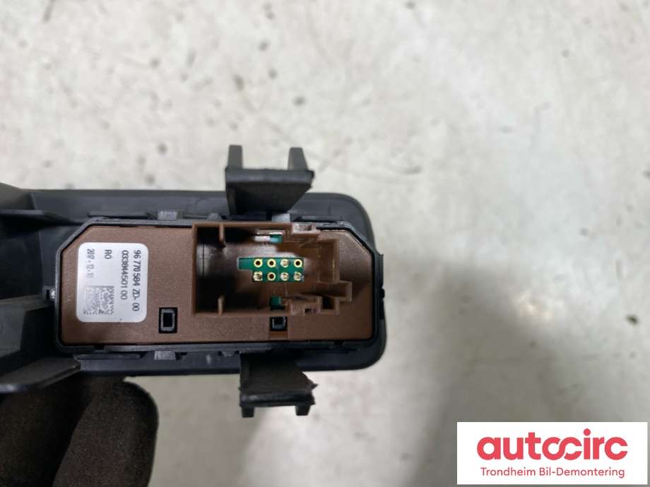 Bryter start/stopp til Peugeot 508 2014-2018 (Type I, Fase 2) (9804007180|96 770 584 ZD|)