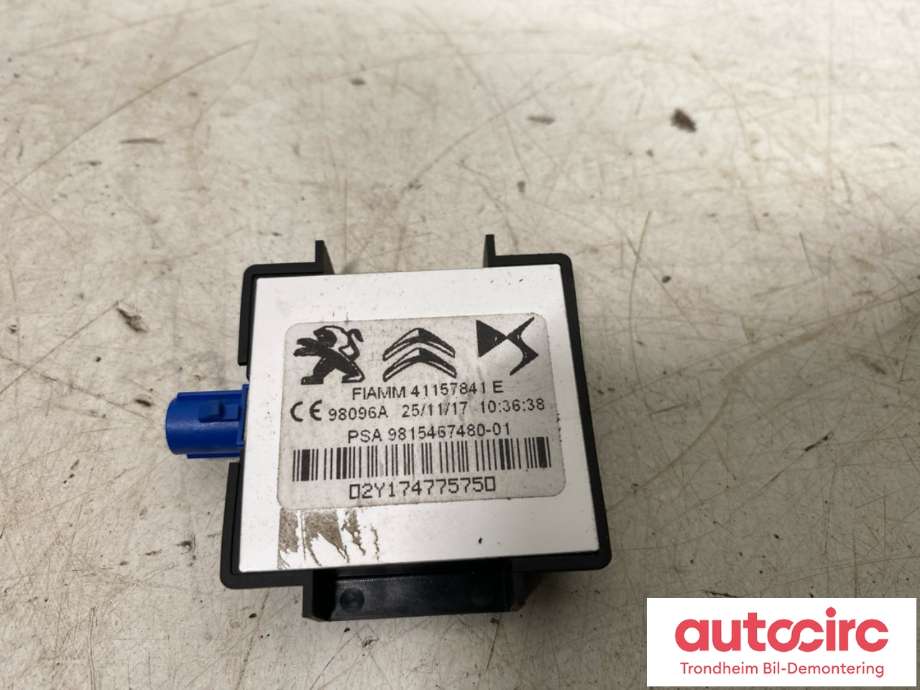Antenne navigasjon til Peugeot 508 2014-2018 (Type I, Fase 2)  (9815467480|9849177480|)
