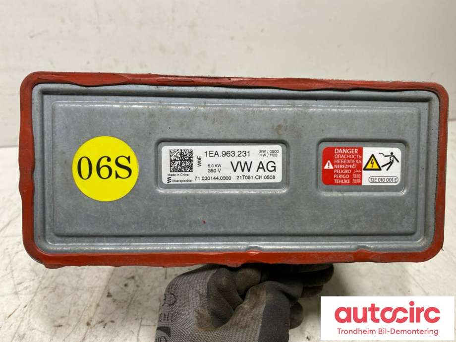 Varmeapparat register til VW ID.4 2020-->>  (1EA 963 221 B|)